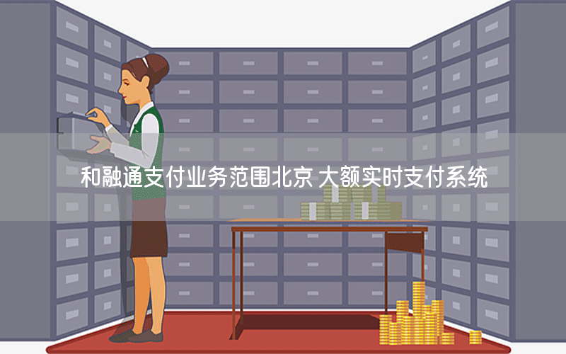 和融通支付业务范围北京 大额实时支付系统
